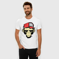 Мужская футболка хлопок Slim Monkey Swag - фото 2