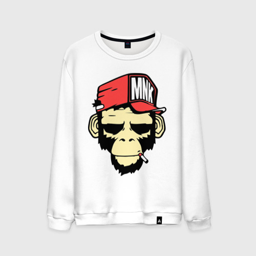 Мужской свитшот хлопок Monkey Swag Фото 01 Мужской свитшот хлопок Monkey Swag Фото 01