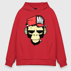 Мужское худи Oversize хлопок Monkey Swag