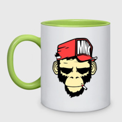 Кружка двухцветная Monkey Swag