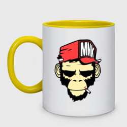 Кружка двухцветная Monkey Swag