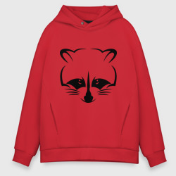 Мужское худи Oversize хлопок Енот