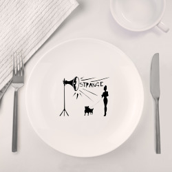 Набор: тарелка + кружка Depeche mode strange - фото 2