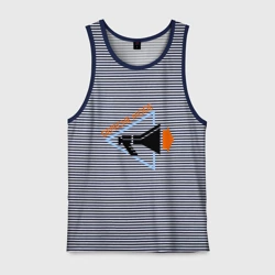 Мужская майка хлопок Depeche mode рупор