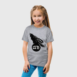 Детская футболка хлопок DM ворон - фото 2