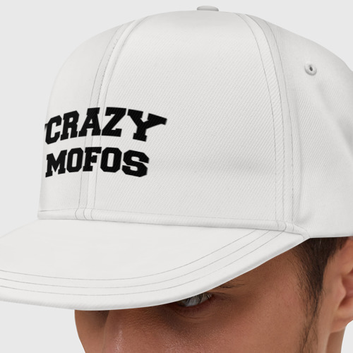 Кепка снепбек с прямым козырьком Crazy Mofos