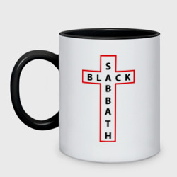 Кружка двухцветная Black Sabbath