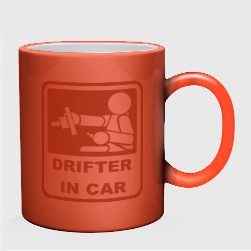 Кружка хамелеон Drifter in car - фото 4