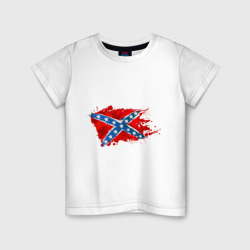 Детская футболка хлопок Конфедерация брызги