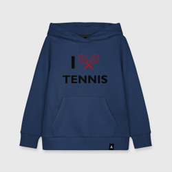 Детская толстовка хлопок I Love Tennis