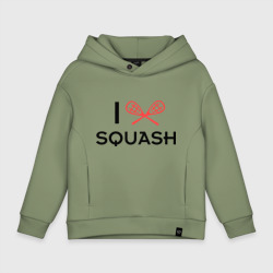Детское худи Oversize хлопок I love squash