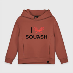 Детское худи Oversize хлопок I love squash