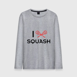 Мужской лонгслив хлопок I love squash