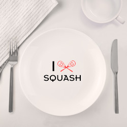 Набор: тарелка + кружка I love squash - фото 2