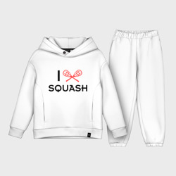 Детский костюм хлопок Oversize I love squash