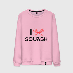 Мужской свитшот хлопок I love squash