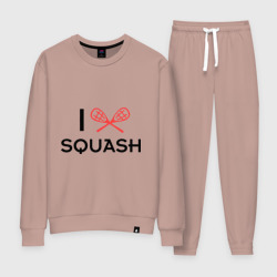 Женский костюм хлопок I love squash