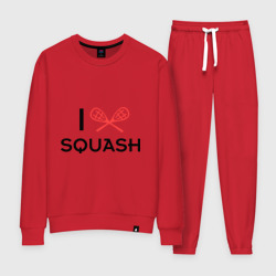 Женский костюм хлопок I love squash