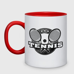 Кружка двухцветная Tennis