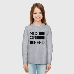 Детский лонгслив хлопок Mid or feed - фото 2