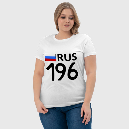 Женская футболка хлопок Свердловская область (196) - фото 6