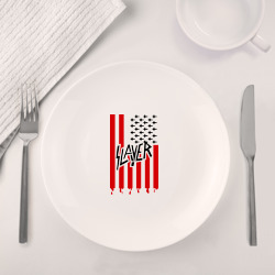 Набор: тарелка + кружка Slayer flag - фото 2