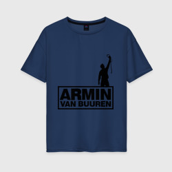 Женская футболка хлопок Oversize Armin van buuren