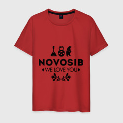 Мужская футболка хлопок Novosib