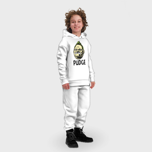 Детский костюм хлопок Oversize Pudge Пудж, цвет белый - фото 3