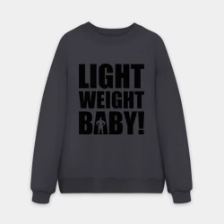 Мужской свитшот oversize без начеса хлопок Light weight babby