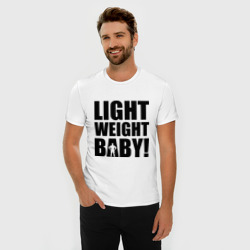 Мужская футболка хлопок Slim Light weight babby - фото 2