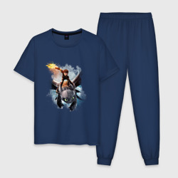 Как приручить дракона – Мужская пижама хлопок с принтом купить со скидкой в -10%