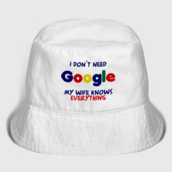 Детская панама хлопок I don`t Need Google