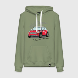 Женская толстовка хлопок Mini Cooper