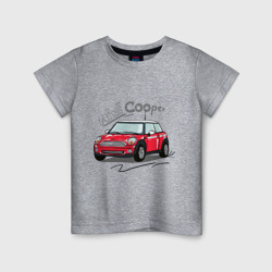 Детская футболка хлопок Mini Cooper