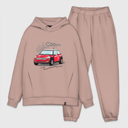 Мужской костюм oversize хлопок Mini Cooper