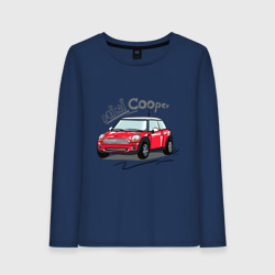 Женский лонгслив хлопок Mini Cooper