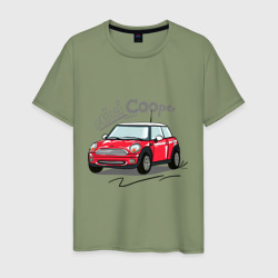 Мужская футболка хлопок Mini Cooper