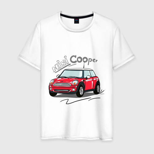 Мужская футболка хлопок Mini Cooper