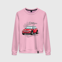 Женский свитшот хлопок Mini Cooper