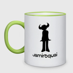 Кружка двухцветная Jamiroquai