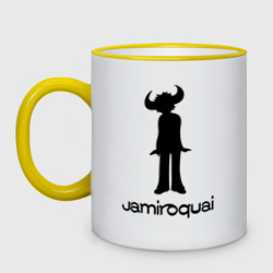 Кружка двухцветная Jamiroquai