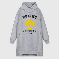 Платье-худи хлопок Boxing Russia Team