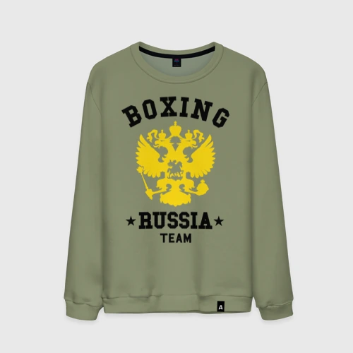 Мужской свитшот хлопок Boxing Russia Team