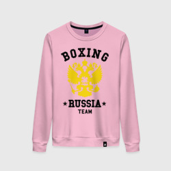 Женский свитшот хлопок Boxing Russia Team
