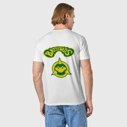 Мужская футболка хлопок Боевые Жабы - фото 2