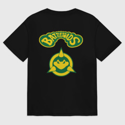 Мужская футболка хлопок Oversize Боевые Жабы