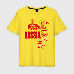 Мужская футболка хлопок Oversize Россия