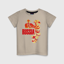 Детская футболка хлопок Россия