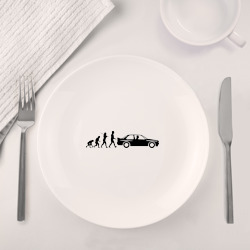 Набор: тарелка + кружка БМВ эволюция - фото 2